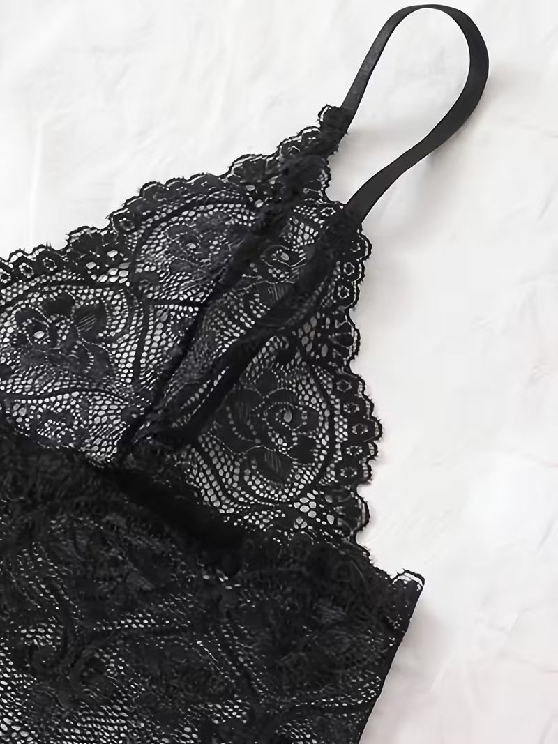 Women'S lace Nightgown Robe Loungewear Set