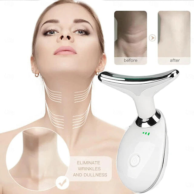 جهاز تجميل الوجه والرقبة LED لتدليك الوجه